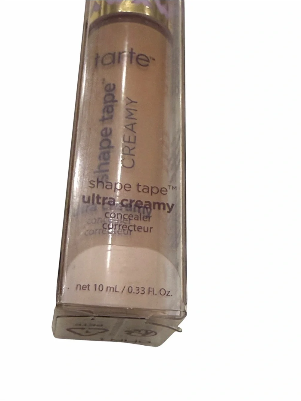 Tarte Shape Tape Radiant Contour Concealer 47H Tan-Deep Honey NEW Cruelty Free